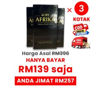 PAKEJ 3 KOTAK KOPI AFRIKA